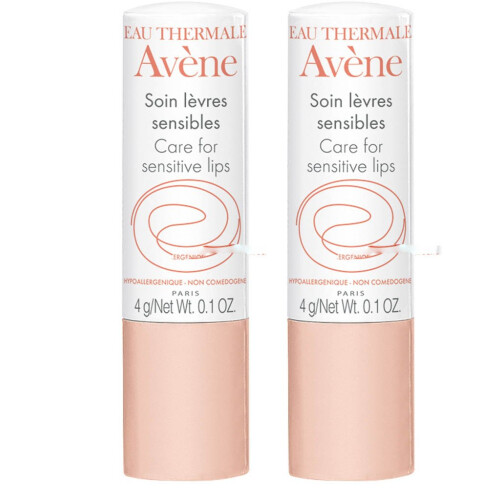Avène Avène Care for Sensitive Lips 2 x 4g