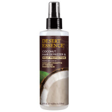 Desert Essence Kokos Haar Defrizzer & Hittebeschermer 8 fl oz - Glutenvrij, Vegan, Dierproefvrij