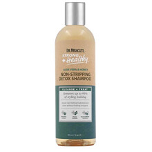 Strong & Healthy Non Stripping Detox Shampoo. Contains Aloe Vera, Honey and Coconut Water to combat dryness, shedding