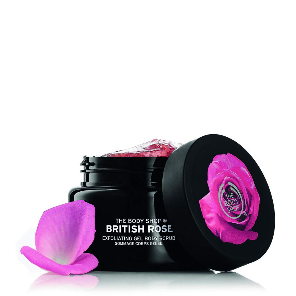 Unisex Body Scrub, British Rose 250 ml