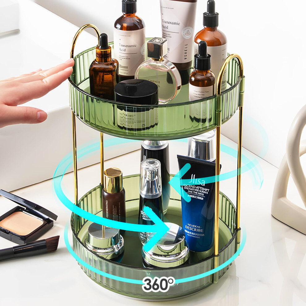 360-rotating-storage-box--detachable-lazy-susan-storage-rack-acrylic-double-layer-storage-box-anti-slip-storage-rack