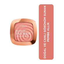 Blush Of Paradise Melon Dollar Baby, A Compact Powder Blush In A Pink Shade, Mirror And Brush Included, Scented,