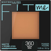 Maybelline Fit Me Matte + Poreless Puder, Mocha, 1 Stück