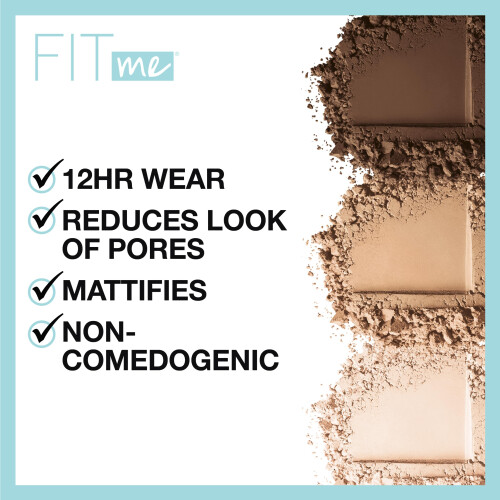 Maybelline Maybelline Fit Me Matte + Poreless Puder, Mocha, 1 Stück 1