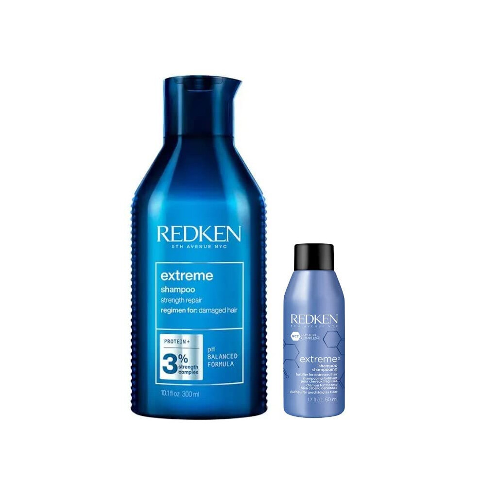 Redken DUO Extreme Shampoo 300ml and MINI Extreme Shampoo 50ml