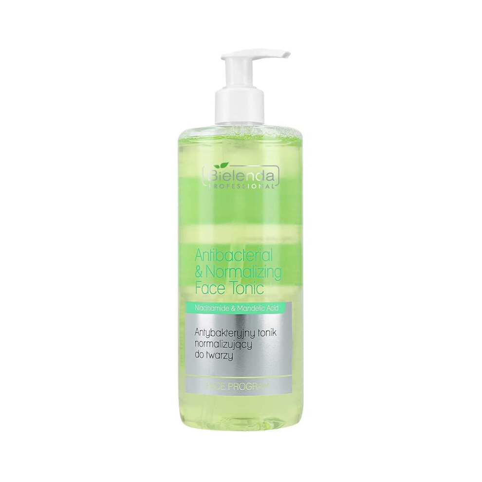 Bielenda Professional Antibacterial & Normalizing Tonic 500Ml - Antybakteryjny Tonik Normalizujacy