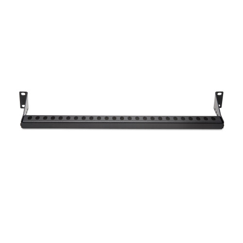 StarTech.com 1U Rack Mountable Cable Lacing Bar w/Adjustable Depth, Cable Support Guide For Organized 19" Racks/Cabinets, Horizontal 2
