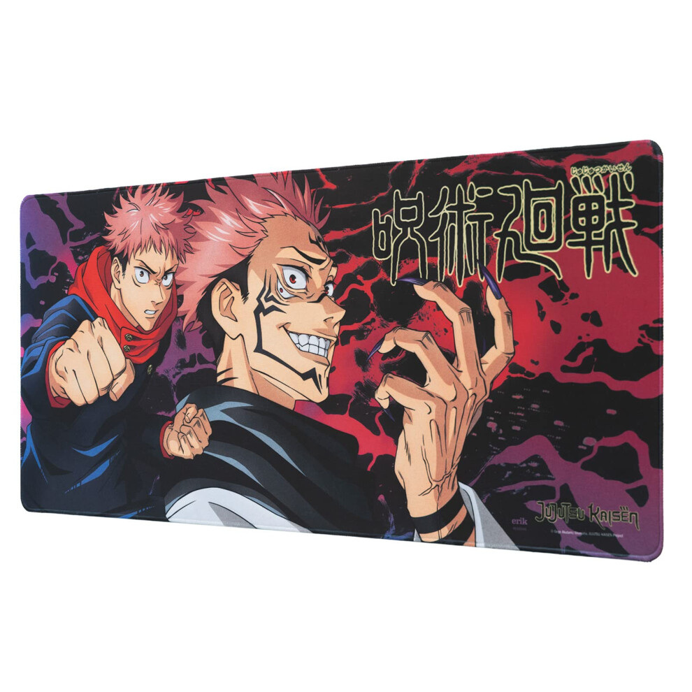 Jujutsu Kaisen Xxl Mouse Mat - Desk Pad - 31.5" X 13.78" Non-Slip Rubber Base Mouse Pad, Gaming Mouse Pad, Keyboard 8435497280482