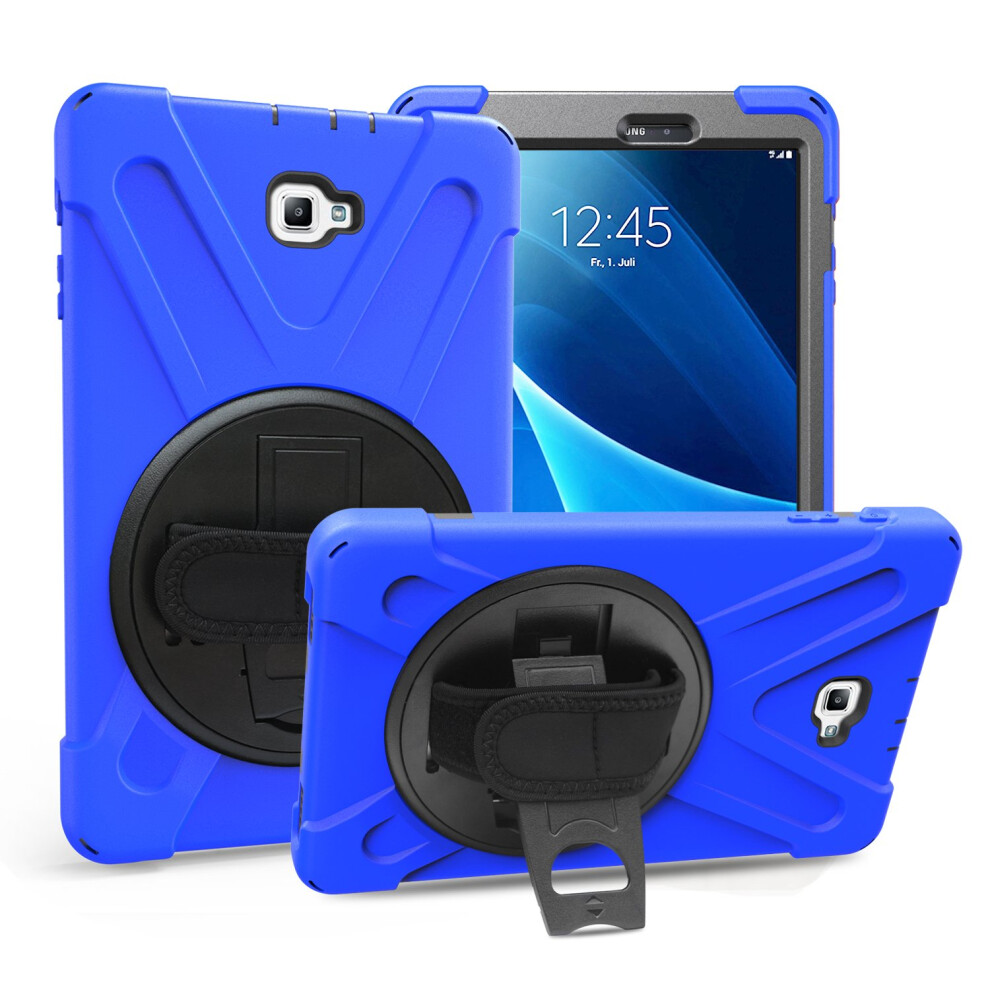For Samsung Galaxy Tab A 10.1 2016 Case Sm-T580/T585 Heavy Duty Rugged Full Body Shockproof With 360 Degree Kickstand 778778089199