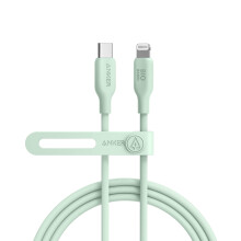 USB-C to Lightning Cable, 541 Cable (Natural Green, 6ft), MFi Certified, Bio-Based Fast Charging Cable for iPhone 14