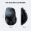 Mouse fără fir ergonomic Ugreen Bluetooth 2,4 GHz - Albastru 8