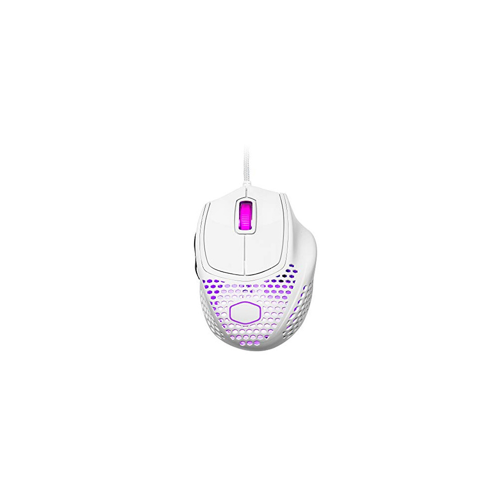 MM720 RGB-LED Claw Grip Wired Gaming Mouse - Ultra Lightweight 49g Honeycomb Shell, 16000 DPI Optical Sensor, 70 Million