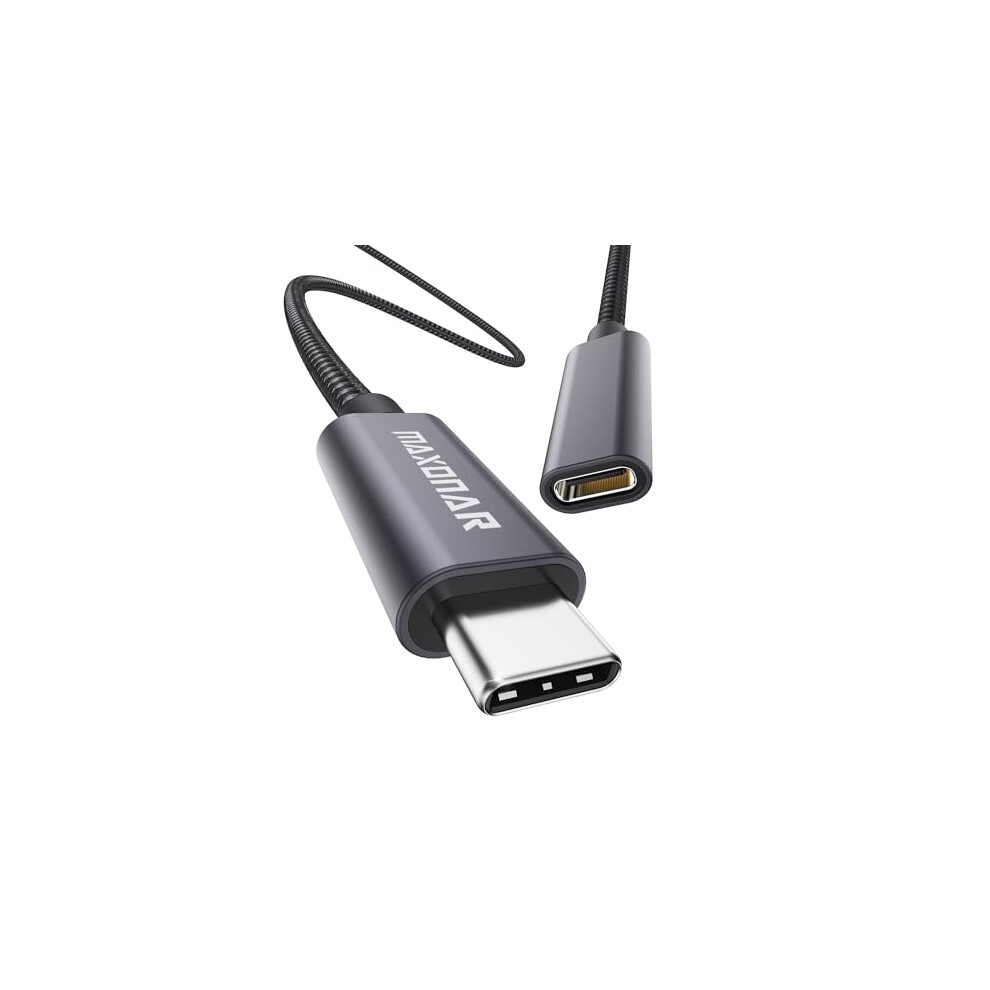 Usb C Extension Cable 0.5M/2Pack New Version Usb3.2 (10Gbps) Type C Male To Female Extension Charging & Sync For Macbook 755574341911
