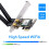Cudy WE3000 network card Internal WLAN / Bluetooth 2400 Mbit/s 5