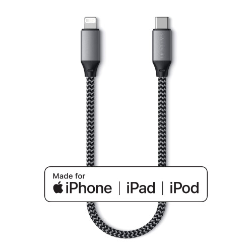 Cavo USB-C a Lightning - Satechi - 25 cm - Grigio - Smartphone/Tablet - USB-C a Lightning 1
