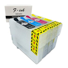 Empty Refillable Ink Cartridge Replacement For Ep 27 or 27XL Ink,Works With WorkForce WF-3640DTWF WF-7110DTW WF-7610DWF