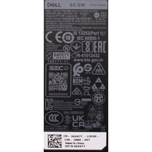 Dell New Genuine 12 Rugged Extreme 7214 5404 7414 Latitude E5250 E5270 E5440 E5450 E5470 E5540 E5550 E5570 E6440 E6540 E7240 1