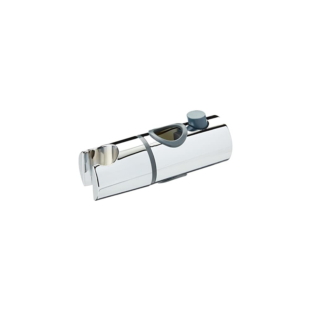 | Replacement Hand Shower Bracket | Shower Riser Rail Slider | Universal Shower Rail | Chrome | 22Mm 5012663149816
