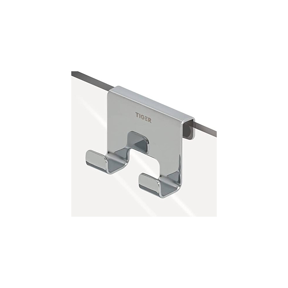 New Tiger Caddy, Shower Enclosure, Towel Hook 6-8 Mm, Chrome, 35X70x50mm Small