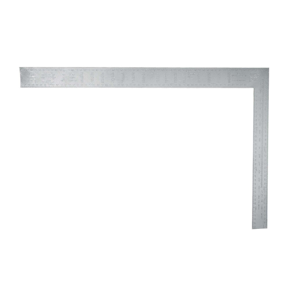 Carpenters Steel Roofing Square 600 x 400 mm 1-45-530, Silver