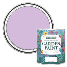 Purple Mould Resistant Garden Paint in Matt Finish - Violet Macaroon 750ml