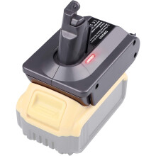 Adapter Fit for DeWalt 18V 20V Battery Convert for Dyson V6 Vacuum Cleaner DCB182 to DC62 DC59 DC61 DC72 SV03 SV04 SV09