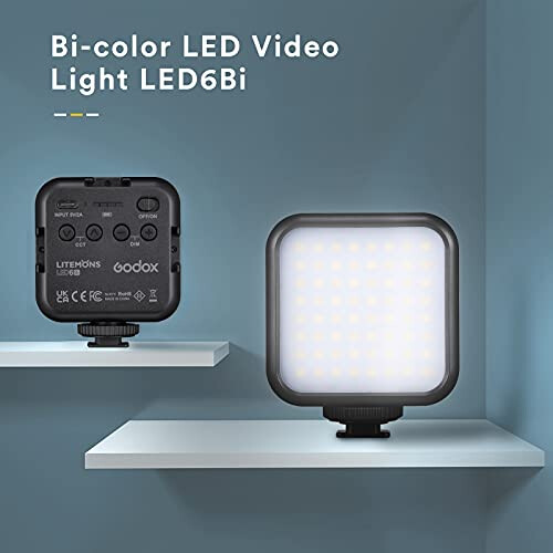 Godox GODOX LED 6Bi Litemons Valo (Bi-väri) 1
