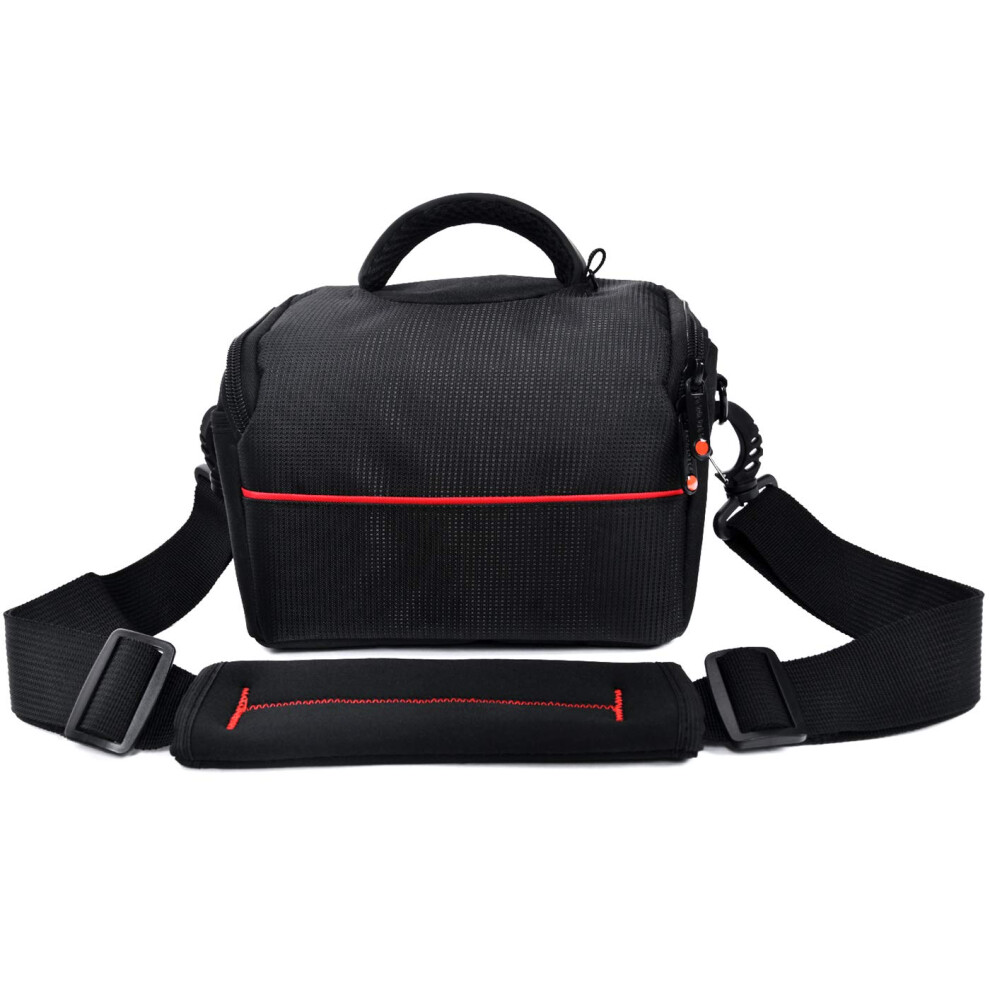 SLR Camera Bag, Waterproof Camera Case Compact Compatible for Sony A6000 A7iii, Nikon Coolpix B500 B600 L340 L330, Canon