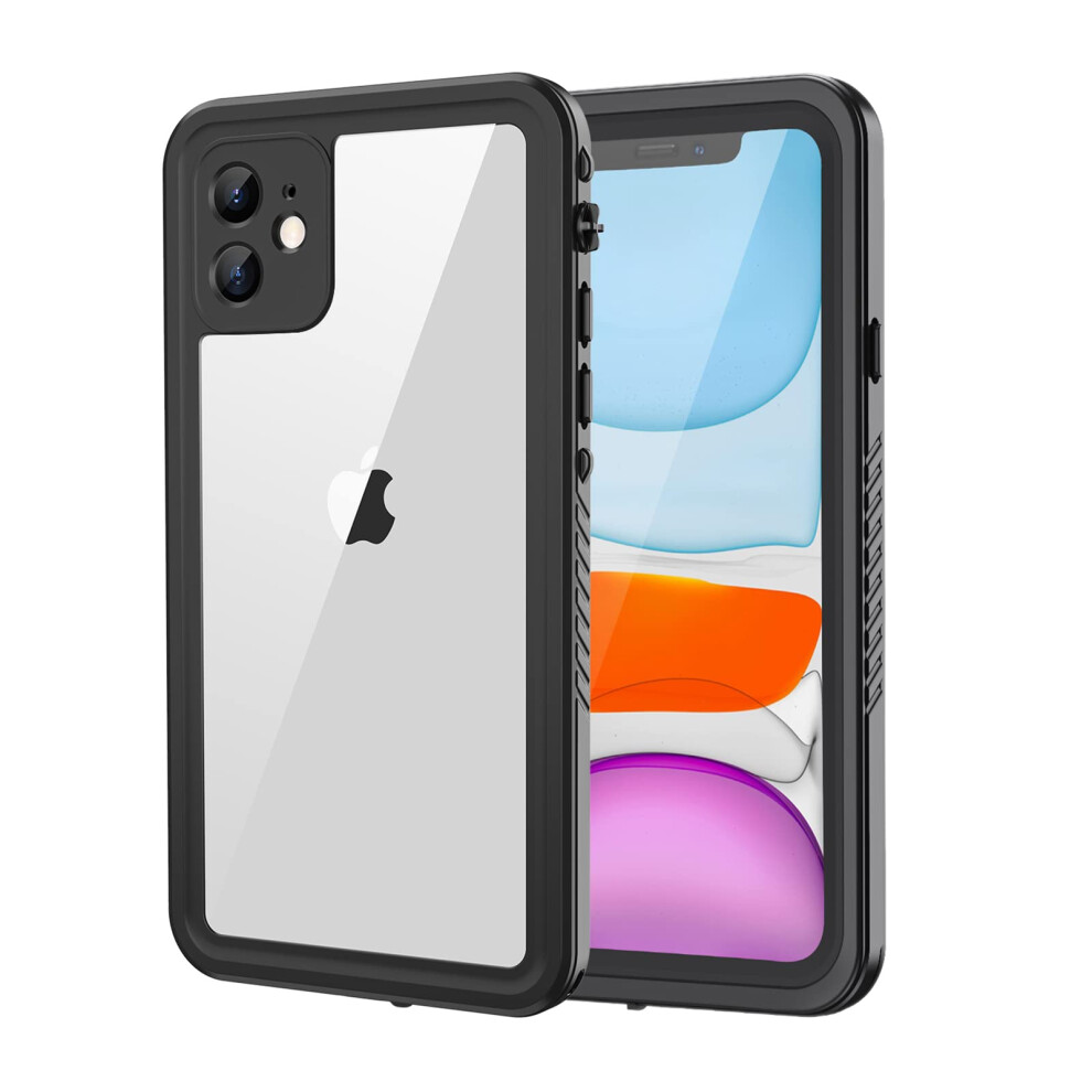 Iphone 11 Case, Ip68 Waterproof Dustproof Shockproof Case With Built-In Screen Protector, Full Body Sealed Underwater 8414747499393