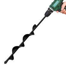 Earth Auger for Drill, Earth Auger with 3/8 Inch Hexagonal Shank, Earth Auger Hand, Earth Auger Electric, Flower Bulb