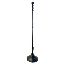 Traditional HAND FORGED CAST IRON FIRE POKER with STAND | 50cm long | poker for fire | fireplace poker |poker for wood