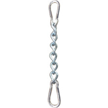 Extension Chain for Hanging Chair, Hammock Chair and Hammock with Two Carabiners, Various Lengths (Chain 30 cm)