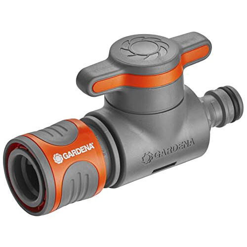 Gardena Conector rápido Gardena 18267-20 con válvula de control