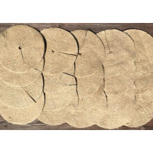 25cm Mulch Mats Made of Recycled Coffee Sacks - Pack of 20