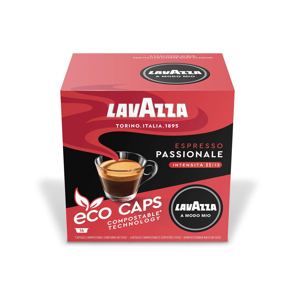 A Modo Mio Passionale Coffee Capsules (3 Packs of 16)