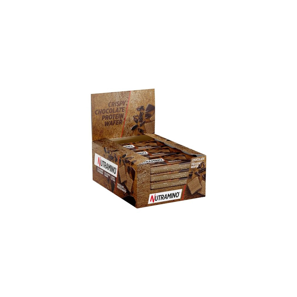 Nutramino Nutra-Go Protein Wafer, Chocolate, 12 X 39G 5707577123891