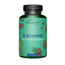 D-Mannose Complex | 100% Natural UTI Support | NO Additives, Lab-Tested | with Cranberry, Vitamin C, 2000mg D Mannose |