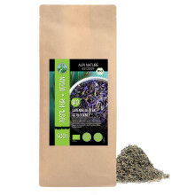 Organic lavender blossoms (500g (1.1lb)), organic dried lavender blossoms, lavender from controlled organic cultivation,