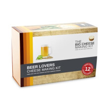 The Big Cheese Beer Lovers Cheese Making Kit UK - Make Your Own Cheese Kit | DIY Cheese Gift Set with Rennet for Cheese