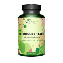Organic Horse Chestnut Extract | with Red Vines & Acerola Cherry | 120 Capsules | NO Additives | Circulation & Varicose