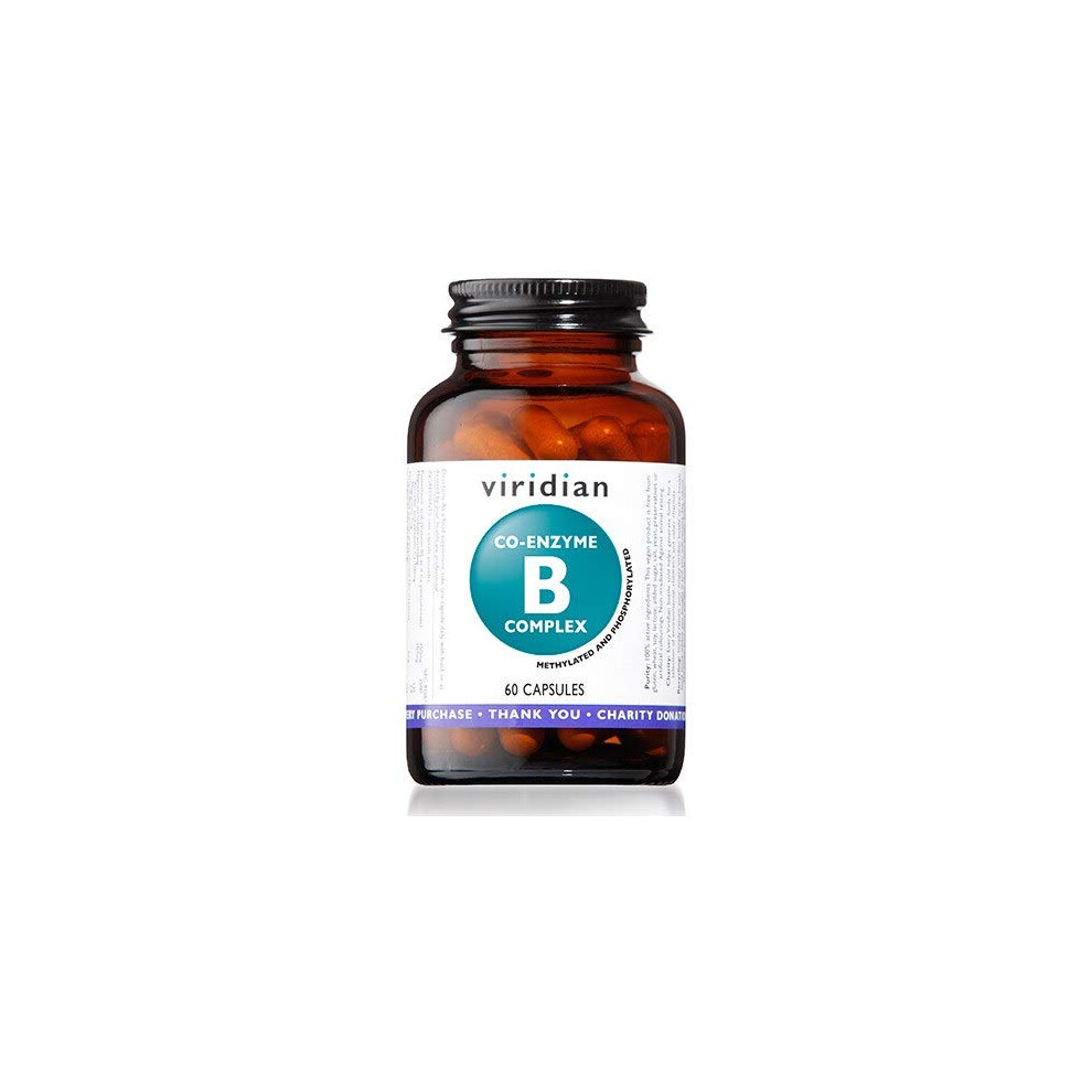 Viridian Co-Enzyme B Complex 60 Capsules - Image 3