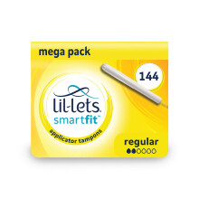 Cardboard Applicator Regular Tampons X 144 | 12 Packs of 12 Tampons | Light to Medium Flow