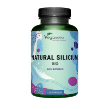 Organic Silica Supplement 300mg | High Bioavailability | 100% Natural from Bamboo Extracts | Supports Hair, Skin and