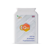 Co Enzyme Q10 | Support Healthy Heart and Muscles | Promote Cellular Energy | Naturally Fermented Ubiquinone| 500mg 90