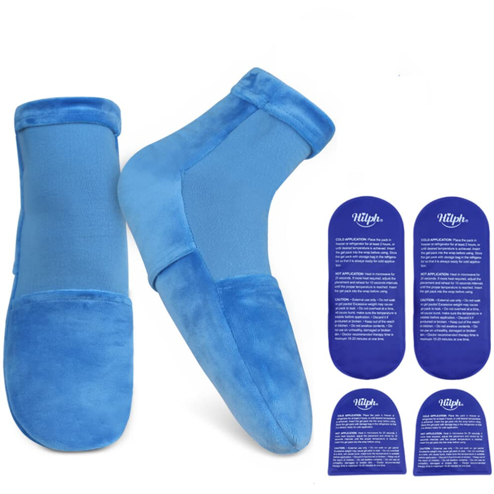 Cold Therapy Socks for Feet Pain Relief, Foot Ice Pack Cooling Socks for Hot Feet, Plantar Fasciitis, Neuropathy,