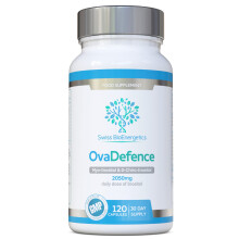 OvaDefence - Inositol 2050mg Daily dose, 120 Capsules, 30 Days Supply – Inositol with Folate, Chromium & Balanced