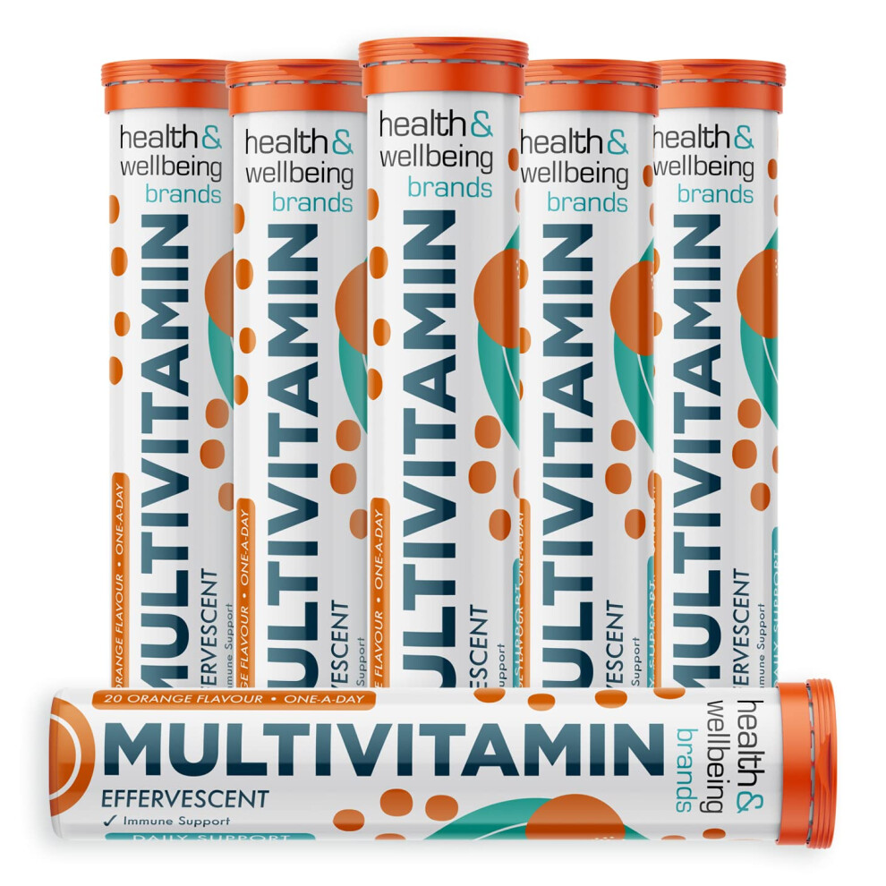 Club Vits Effervescent Multivitamins - High Strength Multivitamin Tablets - Complete One A Day Supplements For Men & Women - 20