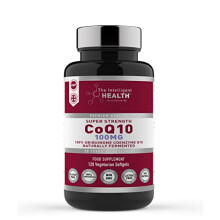 Coenzyme Q10 100mg Ubiquinone Softgels - 120 Vegan, Naturally Fermented, High-Absorption Q10 UK GMP
