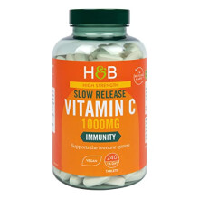 Vitamin C 1000mg - High Strength Slow Release Vegan Ascorbic Acid - 240 Tablets (8 Months Supply)