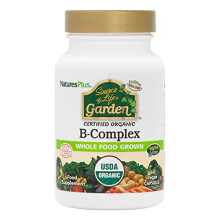 NaturesPlus, Source of Life Garden, Complexe B Biologique, 60 Gélules Végétaliennes